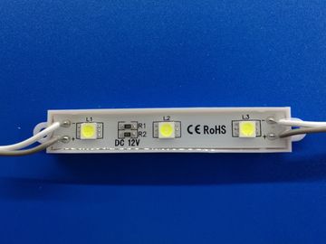 اپوکسی رزین نوع 5054 3 چراغ ماژول 12 ولت، ضد آب LED ماژول برای نشانه