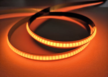 چراغ نوار نارنجی LED COB برای کابینت آلومینیوم 24 ولت و 320 LED / M طول موج 620-630 نانومتر