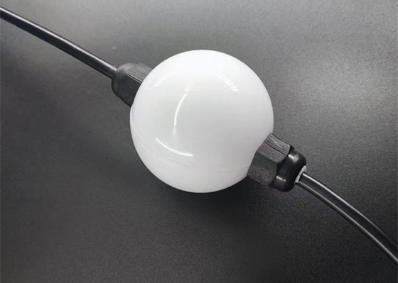 توپ سه بعدی LED استیج رنگ تغییر رنگ DMX Stage Kinetic Lighting Dmx 512 آدرس پذیر LED Ball