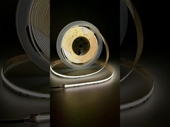 تزئینات خانه 20 متری بدون افت ولتاژ 24 ولت 480 لیدی/م قطعه قابل برش انعطاف پذیر تراکم بالا COB نوار LED