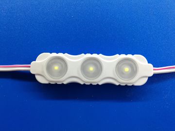 LED تزریق آلومینیومی LED ماژول PCB / 2835 3 ماژول LED با لنز 160 درجه