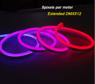 IP68 DMX512 LED نئون فلکس نور دیجیتال RGB نئون LED کیت