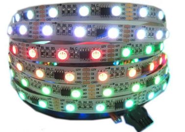 LED Strip LED RGB دیجیتال قابل برنامه ریزی چراغ Full Color Chasing Rope DC12V