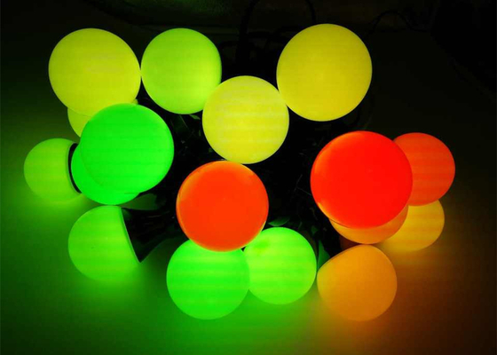 لامپ LED پیکسل DMX در فضای باز کریسمس دکو IP67 توپ پیکسل LED سه بعدی تمام رنگی
