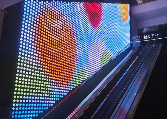 لامپ LED پیکسل DMX در فضای باز کریسمس دکو IP67 توپ پیکسل LED سه بعدی تمام رنگی