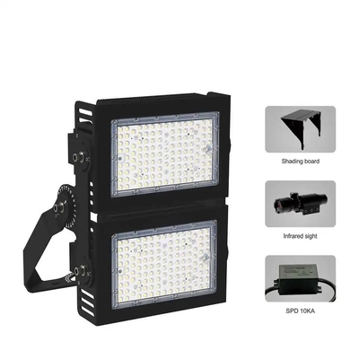 آموزش زمین توپ فوتبال Floodlight LED روشنایی استادیوم 1000W 1500W High PF Surge 10kv