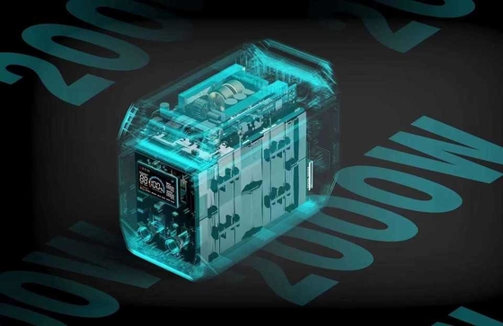 اتصال موازی نیروگاه قابل حمل باتری 4000w قابل شارژ LiFePO4