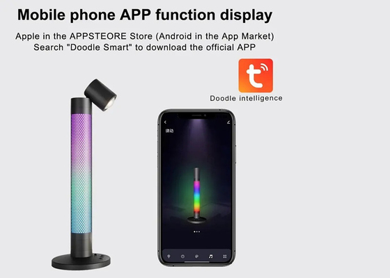 اپلیکیشن Smart Graffiti Creative Desk Lamp LED Atmosphere Light کار خواندن چراغ شب کنار تخت خواب