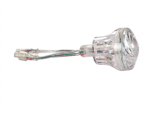 24 ولت RGB WS2811/UCS1903 LED روشنایی سرگرمی Pixel Light Cabochon LED 60mm 18 LED