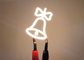 3V COB لوله کش لوله کش لامپ LED نور کریسمس جشن تعطیلات جشن نامه های عاشقانه دکوراسیون چراغ DIY