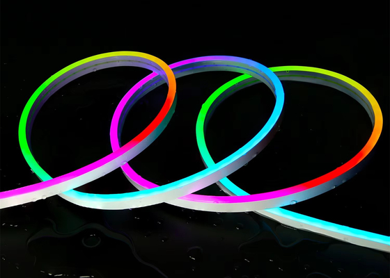 Smart Neon LED Rope Light Kit DC5V RGB Neon 1M 2M 5M IP67 DIY Neon Light Strip بلوتوث TUYA WIFI اپلیکیشن موسیقی