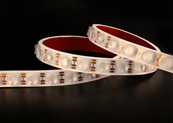 DC 24V 24W 1led ضد آب نوار نرم نور سفید LED لنز دیوار شوینده برای نورپردازی نمای