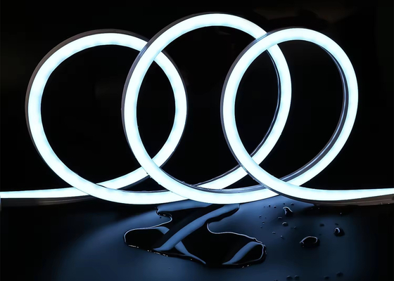 LED RGBW LED Neon Strip Sign Flex Lights DMX Signal 24V IP67 ضد آب برای تزئینات داخلی و خارجی 1616mm