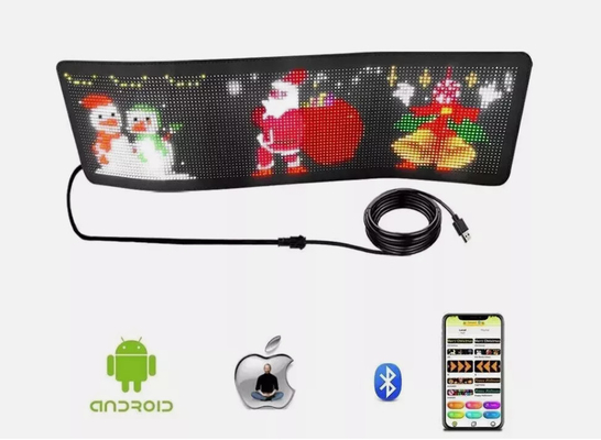DIY LED Sign Matrix Panel Screen APP Control برای فروشگاه بیلبورد بار ماشین NEW Size 1696 Plus