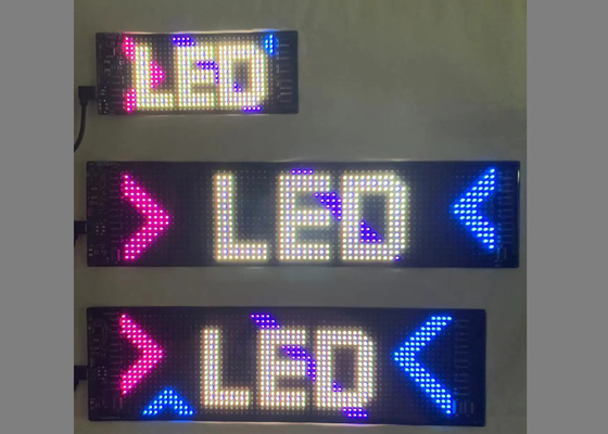 صفحه نمایش پنجره تاکسی LED LED برای تبلیغات خودرو طراحی قابل تنظیم برای JDM، تبلیغات خودرو