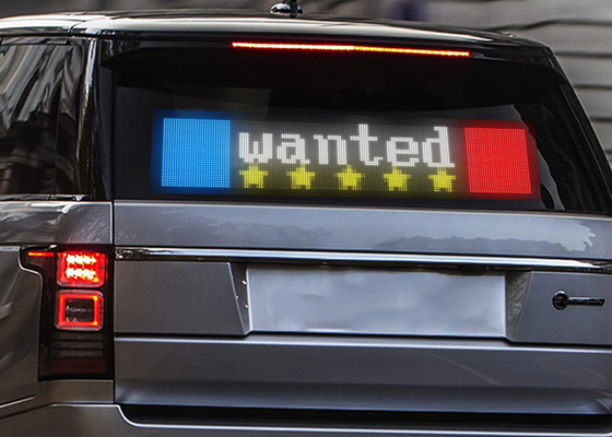 32 * 160 رنگ کامل دو ردیف چرخش LED Light Sign برای ماشین LED تبلیغاتی نشان پنجره نمایش