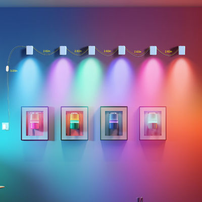 کنترل بلوتوث قابل آدرس RGBCW Smart Wall Sconces / Eave Lights برای دکوراسیون کریسمس