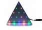 چراغ مثلثی LED پیکسل DMX512 SMD5050 RGB چراغ پنل برای تزئین