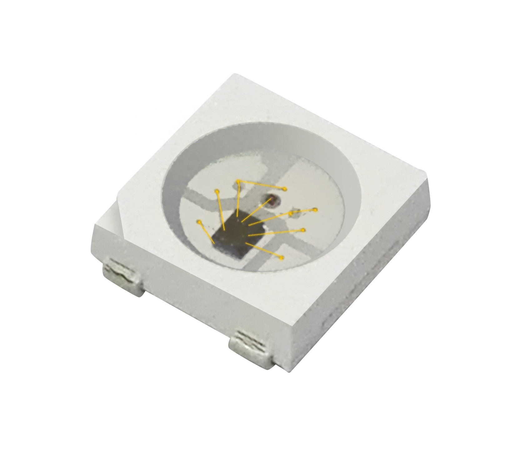 RGB 5050 SMD LED دیود 4 پایه