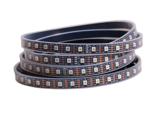 ضد آب SK9822/APA102/APA102c RGB LED Strip Bulk 60LEDs/M چراغ های خط هوشمند قابل تنظیم DC5V