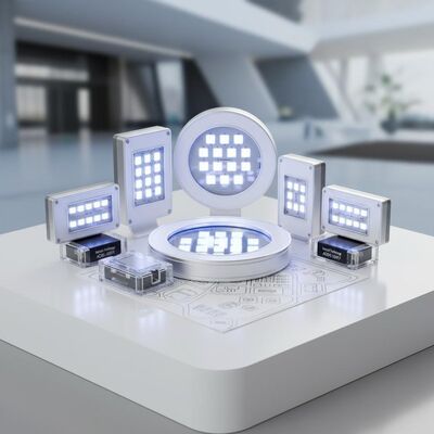چراغ‌های روشنایی LED سفارشی با منبع نور LED و ولتاژ ورودی AC85-265V طراحی شده برای پروژه‌های روشنایی انرژی